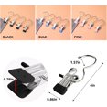 thumbnail image 2 of Stainless Steel Clothes Hanger Hooks, Multifunctional Clothes Pins,Laundry Clips,Towel Clips Hook Hanging for Closet Organizer,Space Saving Hangers for Pants, Jeans, Towels,Boot,Hats, 2 of 7