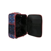 Bioworld 18 inch Marvel Spider-Man Spiderman Soft Sided Softside Kids' Rolling Pilot Case Luggage