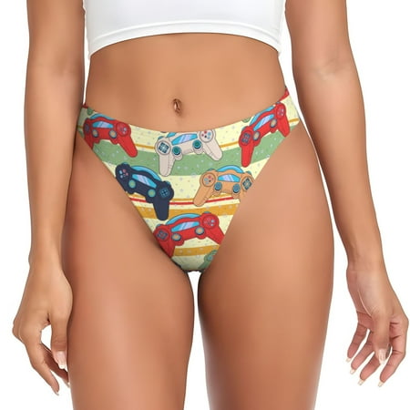 Sigee Retro With Joysticks for Women s G-String Sexy  Low Rise  Soft Lace Perfect for Special Occasions-XX-Large