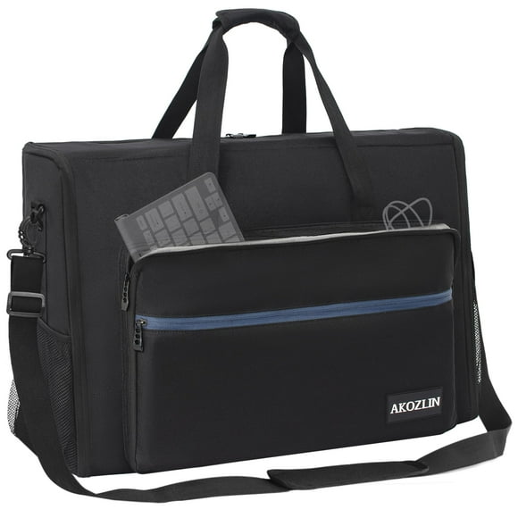 AKOZLIN LCD Screens/TVs(up to 2) Transport Tote Bag for 27" - 32" Displays Monitor Carrying Case (NOT FOR IMAC) With Shoulder Strap