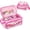 Pink, variant on Carrying Case Compatible with Toniebox 2 & 1 Starter Set,Cute Storage Bag Fits for Tonies Figures Characters,Tonies Headphones & Accessories, Pink&Purple(Bag Only)