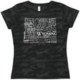 thumbnail image 3 of Inktastic Wyoming State Word Salad Women's T-Shirt, 3 of 5