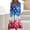 Dark Blue, variant on 250TH Anniversary Dress, Comfy Maxi Women Dress, Multi Color Design, 4Th of July Women Dress, Red White and Blue Dresses for Women, Patriotic Dresses for Indoor Outdoor Size: M