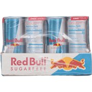 Red Bull Sugarfree Energy Drink, 12 fl. oz., 6 Packs of 4 Cans, 114mg Caffeine