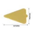 thumbnail image 3 of Efavormart 50 Pack | Mini Gold Triangle Dessert Slice Paper Trays, Cake Boards - 2.8"X 4.5", 3 of 11