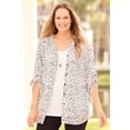 thumbnail image 6 of Catherines Women's Plus Size Breezeway Georgette Blouse, 6 of 6