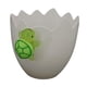 thumbnail image 2 of Contenedor de Resina con Forma de Cáscara de Huevo, Figura de Tortuga, Maceta para Flores, 2 of 9