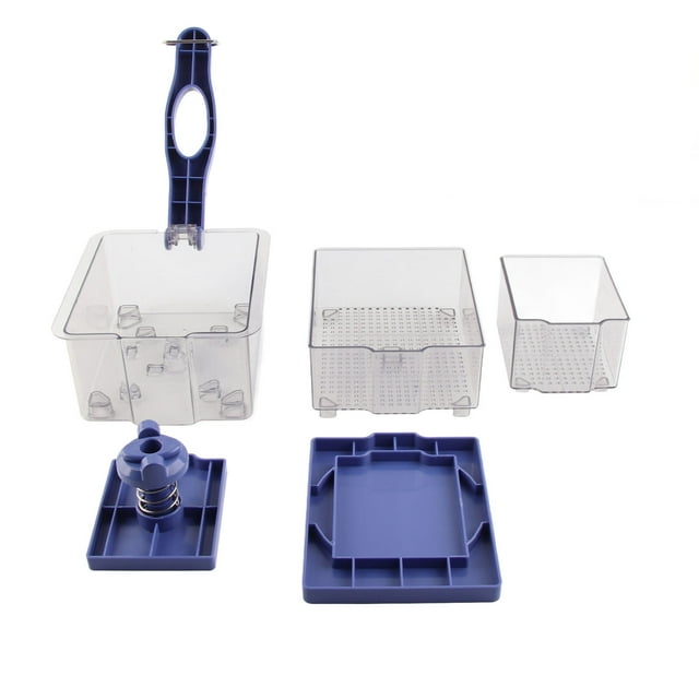 Prensa de tofu hebillas dobles para hacer tofu elimina fácilmente el agua proceso de drenaje visual seguro de usar en el hogar Anggrek Otros
