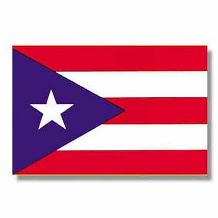 Puerto Rico Flag, 4' x 6', Nylon SolarGuard Nyl-Glo, Model# Model# 146770
