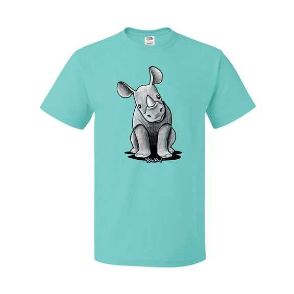 Inktastic Curious Rhinos T-Shirt