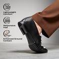 thumbnail image 3 of Bruno Marc Men's Classic Penny Loafers Leather Dress Shoes Comfort Lightweight Slip-on Shoe, 3 of 6