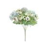 thumbnail image 2 of Wzzjkit Artificial Peonies Bouquet,12.2 Inch Purple Fake Flower Bouquet with Hydrangea and Carnations,Faux Silk Flower Arrangements for Wedding Home Party Table Decor, 2 of 8