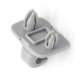 thumbnail image 4 of Gray Interior Visor Clip For A1 A3 S3 A4 S4 A5 S5 Q3 Q5, 4 of 5