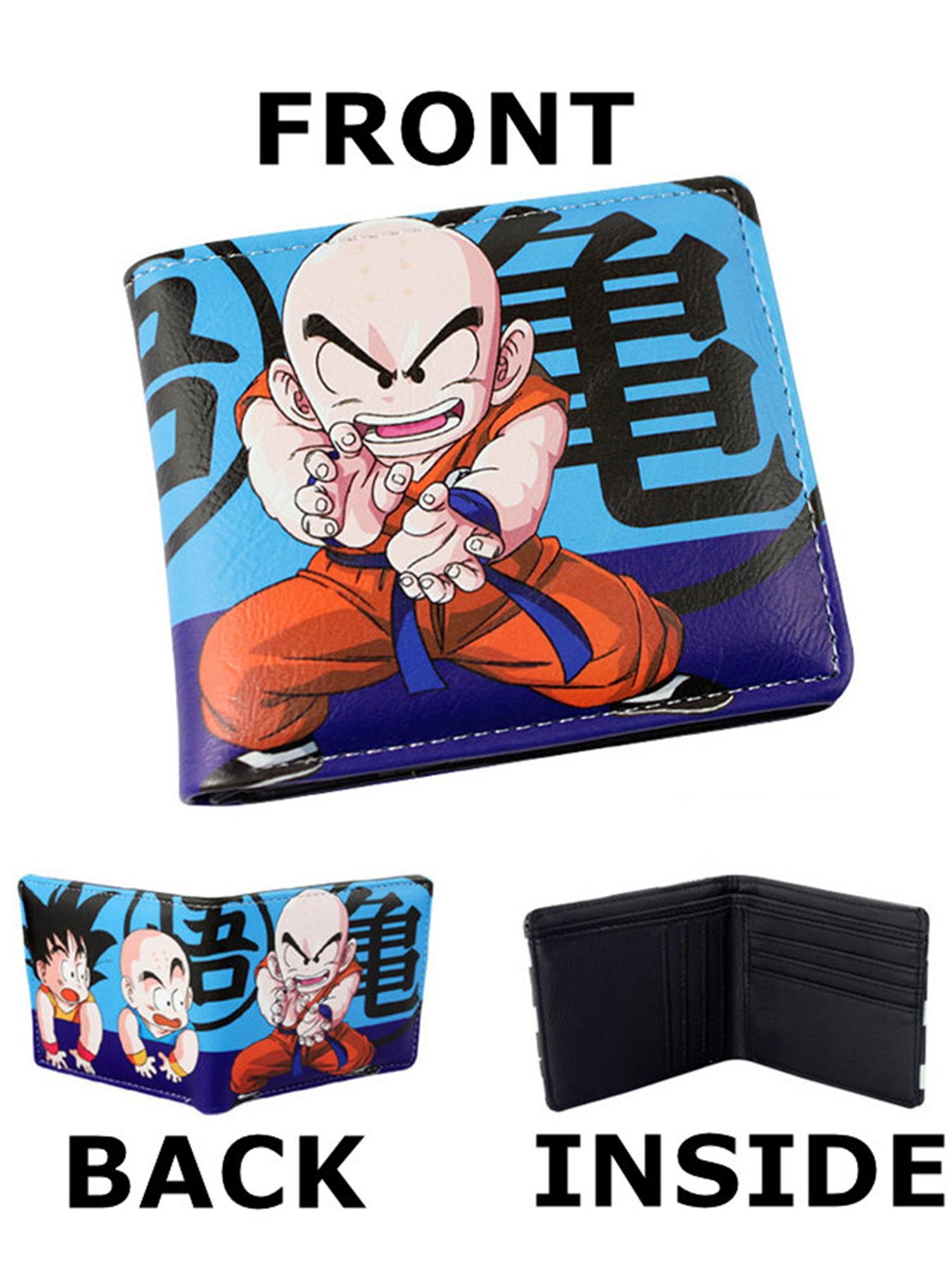 Anime Dragon Ball Z Krillin Mens Boys Wallet Wgift Box Anime Dragon Ball Z Krillin Mens Boys Wallet Wgift Box