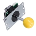 thumbnail image 1 of Pièces de Kit de Bricolage pour Jeu d'Arcade, Joystick à 8 Voies à Grand Application, Joystick d'Arcade Kit de Bricolage au Design Compact pour Jeu PC pour MAME pour Bâton de Combat Vert,Bleu,Rouge,Blanc,Jaune,Noir,Mixte, 1 of 8