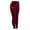 Burgundy, variant on 3 Pairs Fiber Eyelash Handmade Winged Eyelashes Makeup Natural Long Thick False Eyelashes