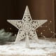 thumbnail image 1 of Estrella de Cinco Puntas con Purpurina Hueca para Árbol de Navidad, 1 of 3