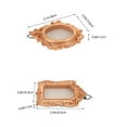 thumbnail image 6 of ELAYARD 2pcs Mini Metal Picture Frame Golden Rectangular Photo Display for Wedding Decor, 6 of 7