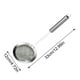 thumbnail image 1 of Cuchara de colador de acero inoxidable de malla fina - 2025 Colador extra fino para espuma grasa, filtro de aceite de acero inoxidable 304 con asa para cocina, 1 of 9