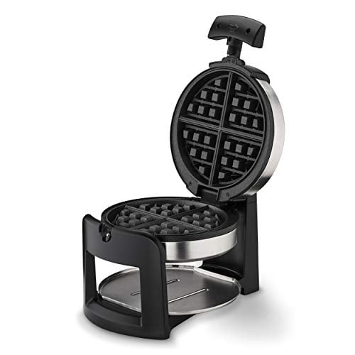 Cuisinart WAF-F30 ベルギーワッフルメーカー Cuisinart WAF-F30 Round Flip Belgian Waffle Maker, Black/Silver, 1