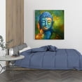 thumbnail image 2 of Blissful buddha - Toile 36"x36 Pouces - Impression à la Demande, 2 of 5
