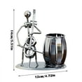 thumbnail image 5 of Multifunctional Guitar Shaped Desktop Organizer with Pen Holder for and Home Decorative Metal Accessory, 5 of 5