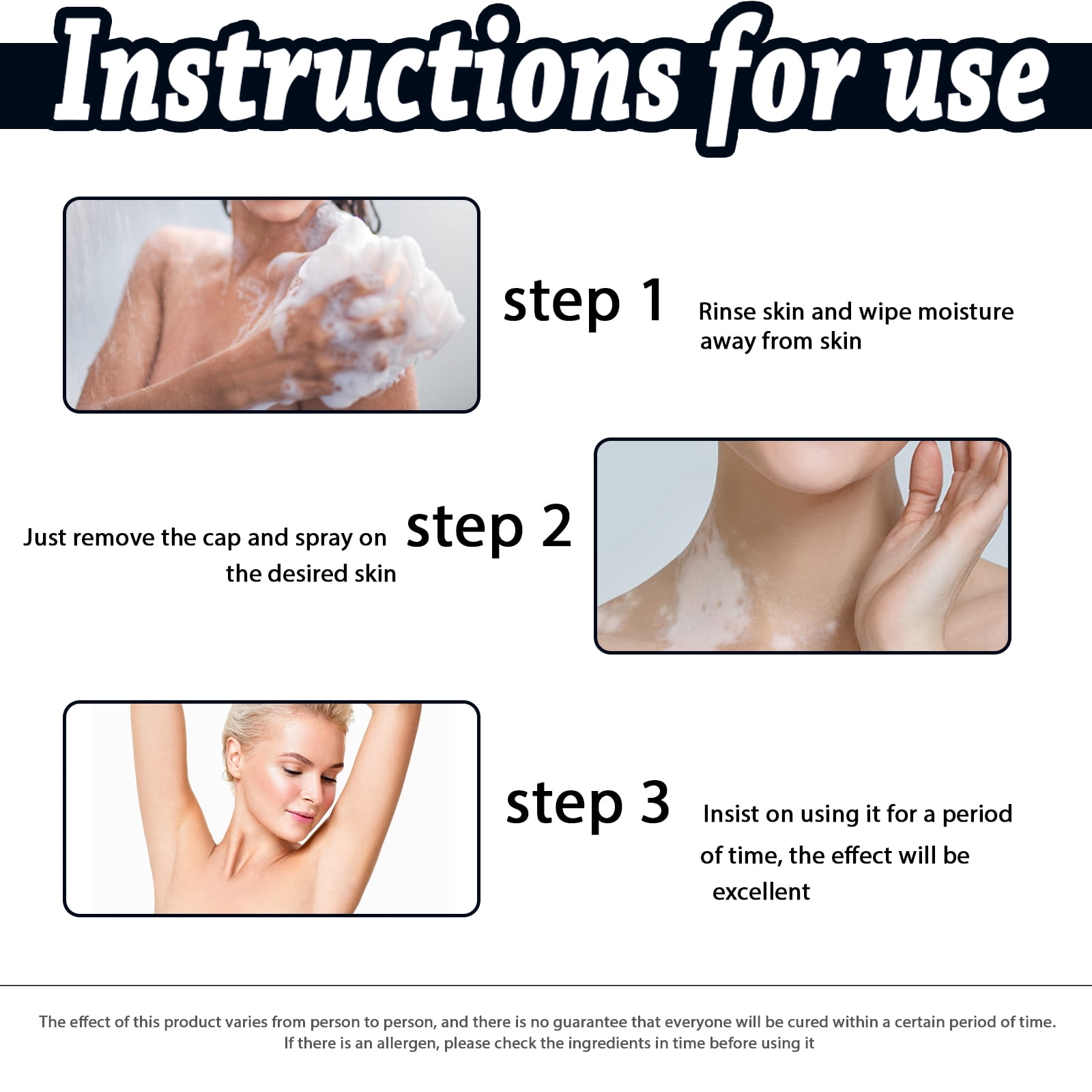 Alvantor Skin Repair Spray Moisturizing Body Treatment for Uneven Skin Tone, 1.01fl.oz
