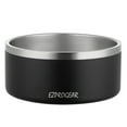 thumbnail image 2 of Ezprogear 64 oz Food Grade Stainless Steel Double Wall Dog Bowl Non-Slip Bottom for Dog, Cat, Pets with Collapsible Travel Dog Bowl (Black), 2 of 9