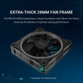 thumbnail image 2 of Pack Triple de Ventiladores ASUS Prime MR120 ARGB Negro, 2 of 9
