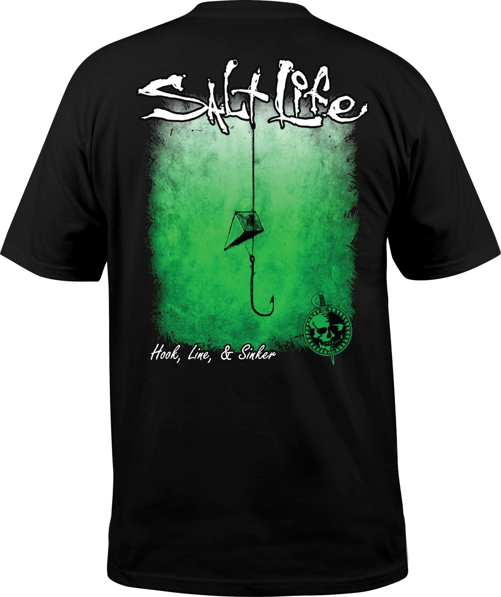 Salt Life Salt Life Men's Hook Line and Sinker Fade TShirt