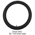 thumbnail image 1 of Snow Bicycle Inner tube 20/24/26x4.0 Suitable For Fat bikes/E-Bikes 26x4.0, 1 of 5