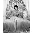 thumbnail image 2 of Unknown 12x14 White Modern Wood Framed Museum Art Print Titled - Elizabeth Taylor 1951 Glamour Shoot, 2 of 4