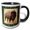 Black/White, variant on 3drose, Winter Buffalo, 11oz Magic Transforming Mug