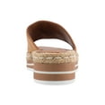 thumbnail image 4 of Journee Womens Rosey Wedge Heel Espadrille Sandals, Widths Available, 4 of 10