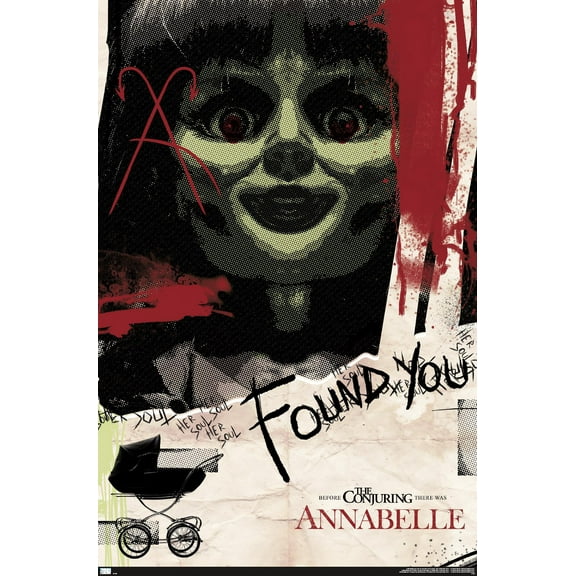 Annabelle - Found You Wall Poster, 22.375" x 34"