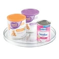 thumbnail image 7 of IDesign Linus Lazy Susan Turntable Spice Organizer Rack for Kitchen Pantry, Cabinet, Countertops, 11", Clear, 7 of 7
