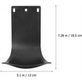 thumbnail image 3 of Black Wall Mount Soap Dispenser Drip Tray for Kitchen Bathroom Easy Install 4 Pack, 3 of 5