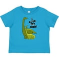 thumbnail image 3 of Inktastic I Love My Dad with Baby and Daddy Brontosauruses Boys or Girls Baby T-Shirt, 3 of 5