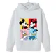 thumbnail image 3 of Sudadera con capucha de Minnie para niños, ropa para niños, niñas, patrón de Mickey Mouse y el pato Donald, ropa de moda para exteriores, 3 of 5