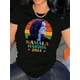 thumbnail image 1 of Camisetas de manga corta con estampado para niñas y niñas, de algodón, cómodas para uso diario, playera simple de veranoKamala Harris 2024 Campaign Graphic Tee for Women - Vibrant Colorful Portrait, 1 of 6