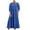 Blue, variant on Cathalem Fall Dresses for Women Casual Womens Long Sleeve Fall Dresses with Pockets Ribbed Knit Casual Crew Neck Dress (Pink,S)