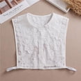 thumbnail image 2 of de media desmontable con cuello de mujer para suéteres, uniformes, chaquetas, 2 of 7