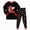 H164-Black, variant on TOWED22 Little Boys Pajamas for Toddler Clothes Set Train Long Sleeve Cotton 2 Piece Kids Pjs Fall Winter Sleepwear 6-12 Months 12-24 Months 2t 3t 4t 5t 6t 7t 8t 9t Children,Blue,2-3 Y