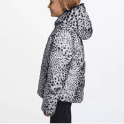 DSG Insulated Jacket - Watercolour Dots, Warm and Stylish Winter Coat, Size XS