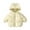 nz1023_A-Beige, variant on Toddler Winter Coats Puffer Padded Jacket, Boys Girls Bear Ear Hoods Zipper Down Jacket, Light Weight Outerwear, Winter Coats for Baby Kids, Yellow, 18-24 Months