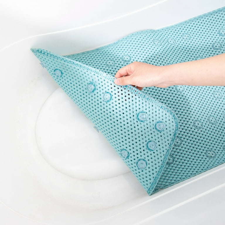 Ray Star Bathtub Mat Non-Slip Shower Mats for Tub, 36inx17in Inch, Bath Mat  for Tub with Suction Cups and Drain Holes, Washable, Soft on Feet, Easy  Clean, Beige 
