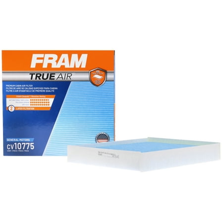 FRAM CV11775 TrueAir Premium Cabin Air Filter with N95 Grade Filter Media for Select Ford Vehicles