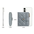 thumbnail image 5 of FALAN MULE Wallet for Woman Small Bifold RFID Blocking Leather Card Holder Wallet With Zipper Coin Pocket, 5 of 8