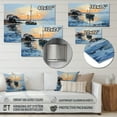 thumbnail image 4 of Designart "Reflecting on Sailing Boats VI" Nautical & Beach Metal Wall Art, 4 of 5