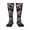 1 Black, variant on Mario Au Funny Socks Men Women Boys Kids Adults Novelty Graphic Crew Tube Socks Crazy Design Casual Dress Socks for Sports,Running,Travel
